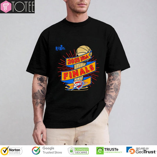 Oklahoma City Thunder Stadium 2025 Nba Finals Clutch T-shirt
