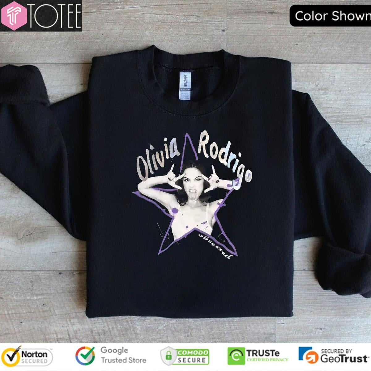 Olivia Rodrigo Obsessed Star T-shirt