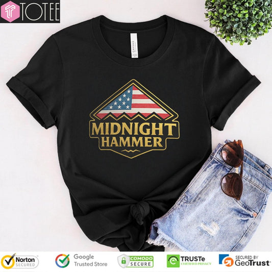 Operation Midnight Hammer B-2 Stealth Jet Military T-shirt