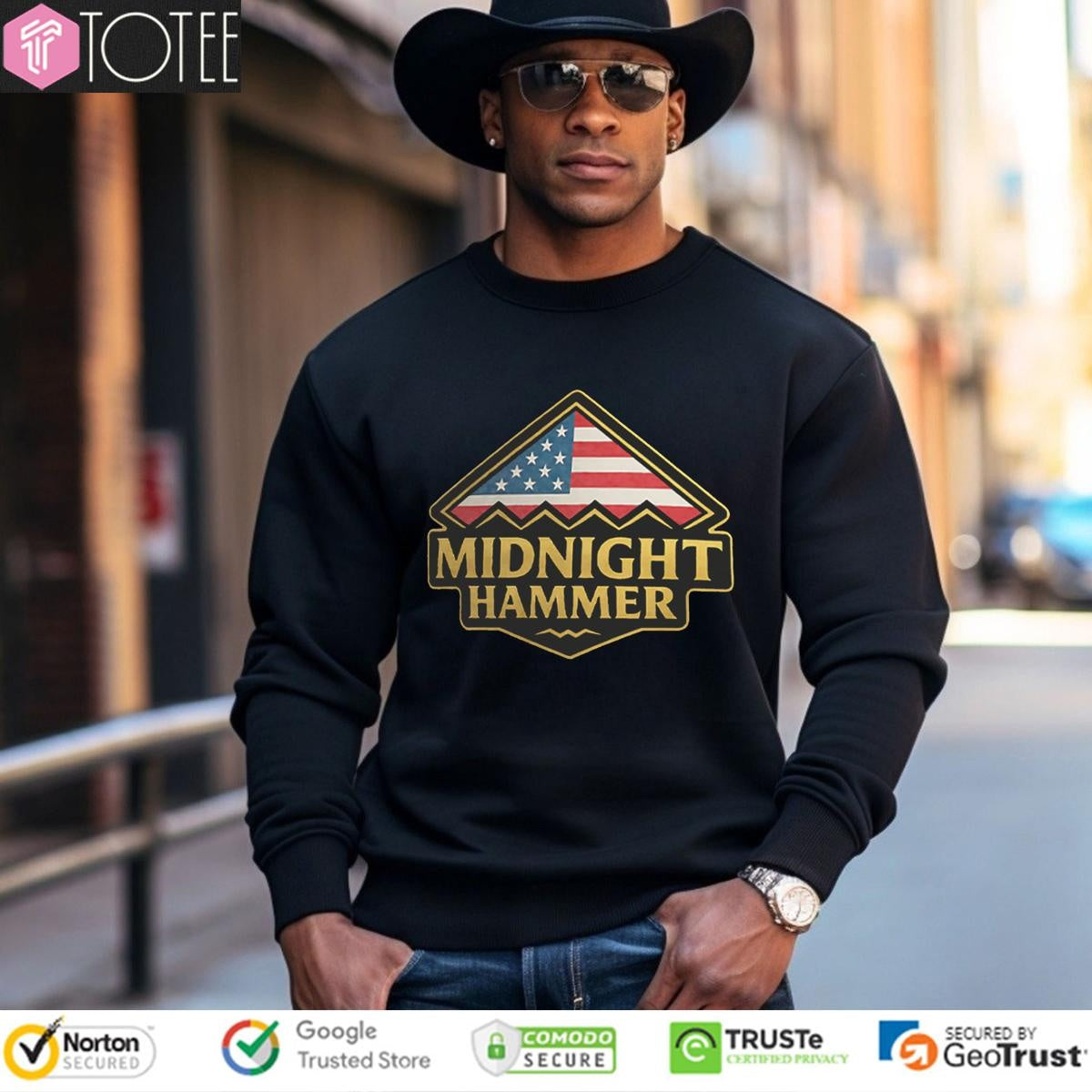 Operation Midnight Hammer B-2 Stealth Jet Military T-shirt