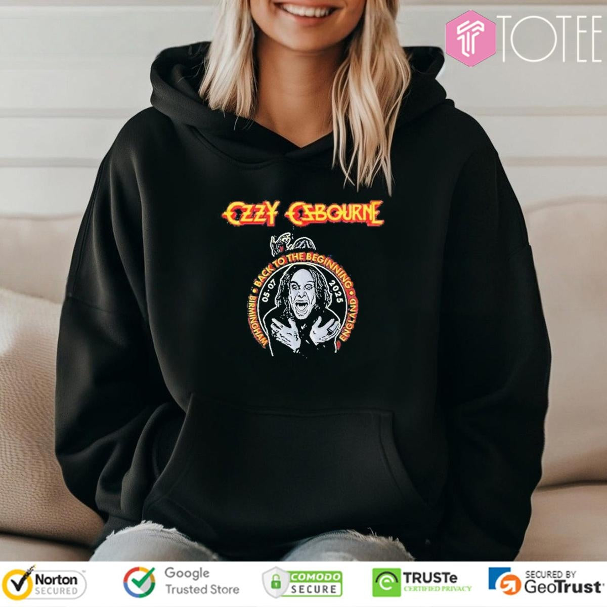 Ozzy Osbourne 05.07 2025 Back To The Beginning T-shirt