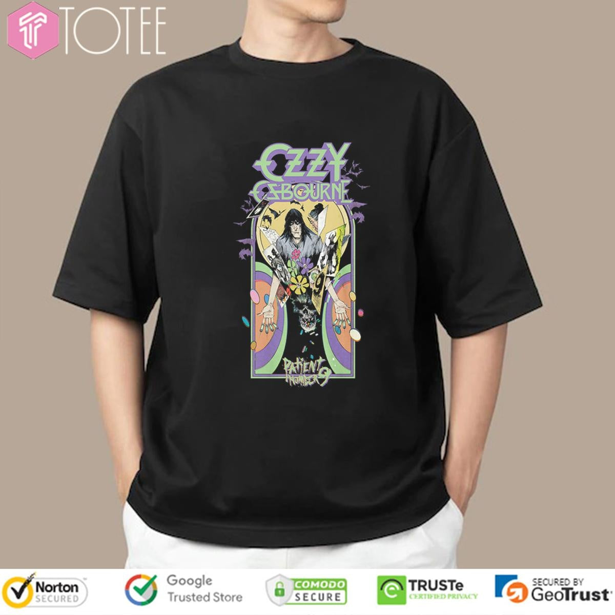 Ozzy Osbourne Bounty No9 Patient Number 9 T-shirt