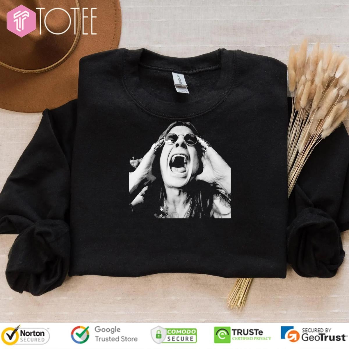 Ozzy Osbourne Screaming Photo Rip Ozzy 2025 T-shirt