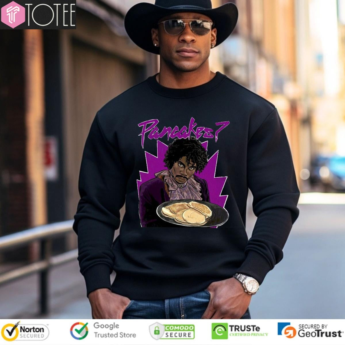 Pancakes X Prince T-shirt