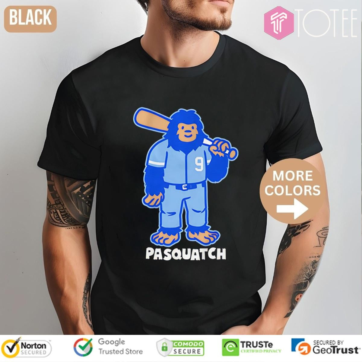 Pasquatch Parody Bigfoot Vinnie Pasquantino Kansas City Royals T-shirt