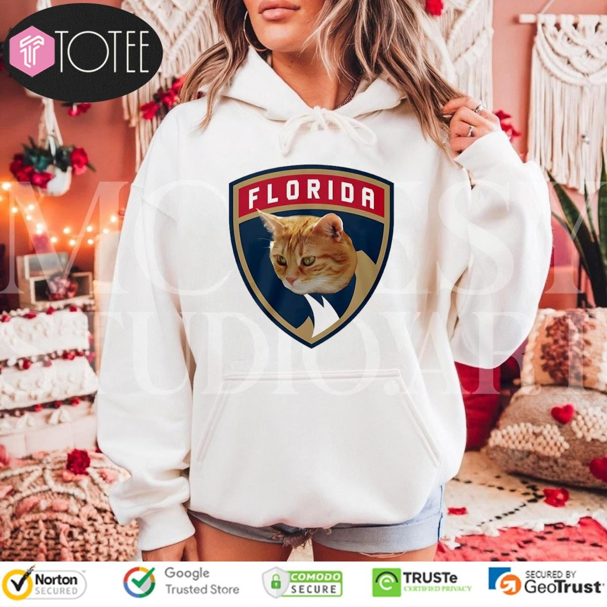 Paul Maurice His Cats Parody Florida Panthers Logo T-shirt