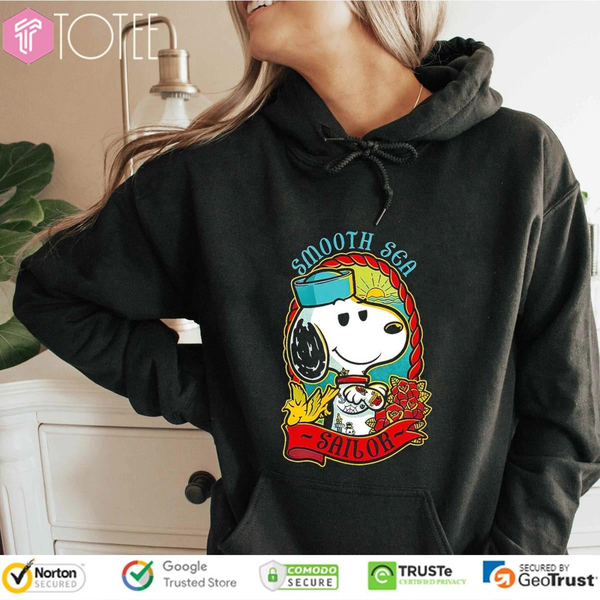 Peanuts Snoopy Smooth Sea Sailor Shirt