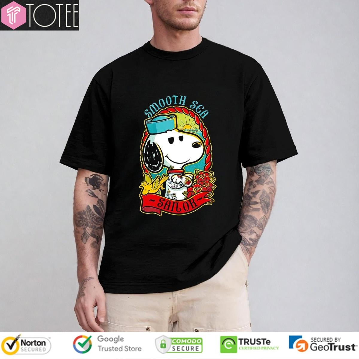 Peanuts Snoopy Smooth Sea Sailor Shirt