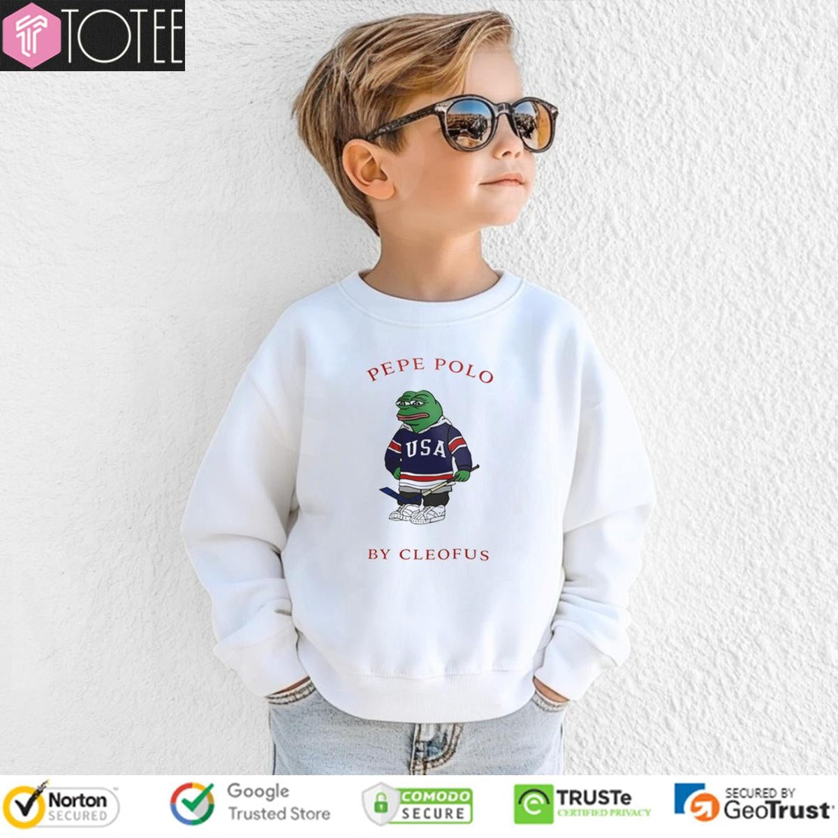 Pepe Polo By Cleofus Funny Frog T-shirt