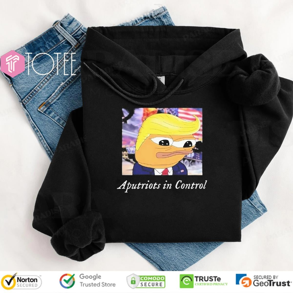 Pepe The Frog Trump Aputriots In Control T-shirt