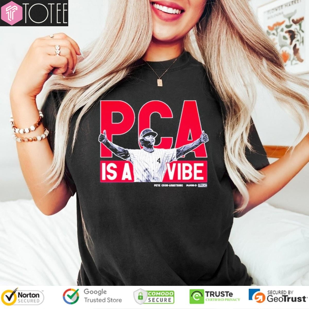 Pete Crow-Armstrong Pca Is A Vibe Thumb T-shirt
