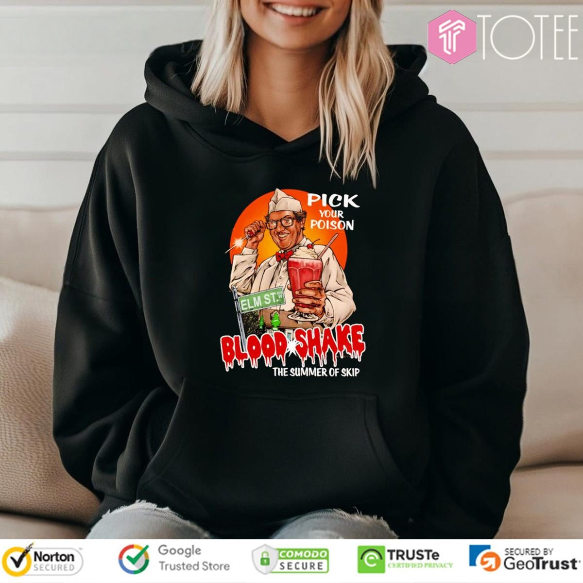 Pick Your Poison Blood Shake The Summer Of Skip T-shirt