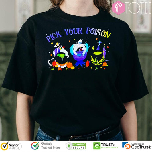 Pick Your Poison Disney Villains T-shirt