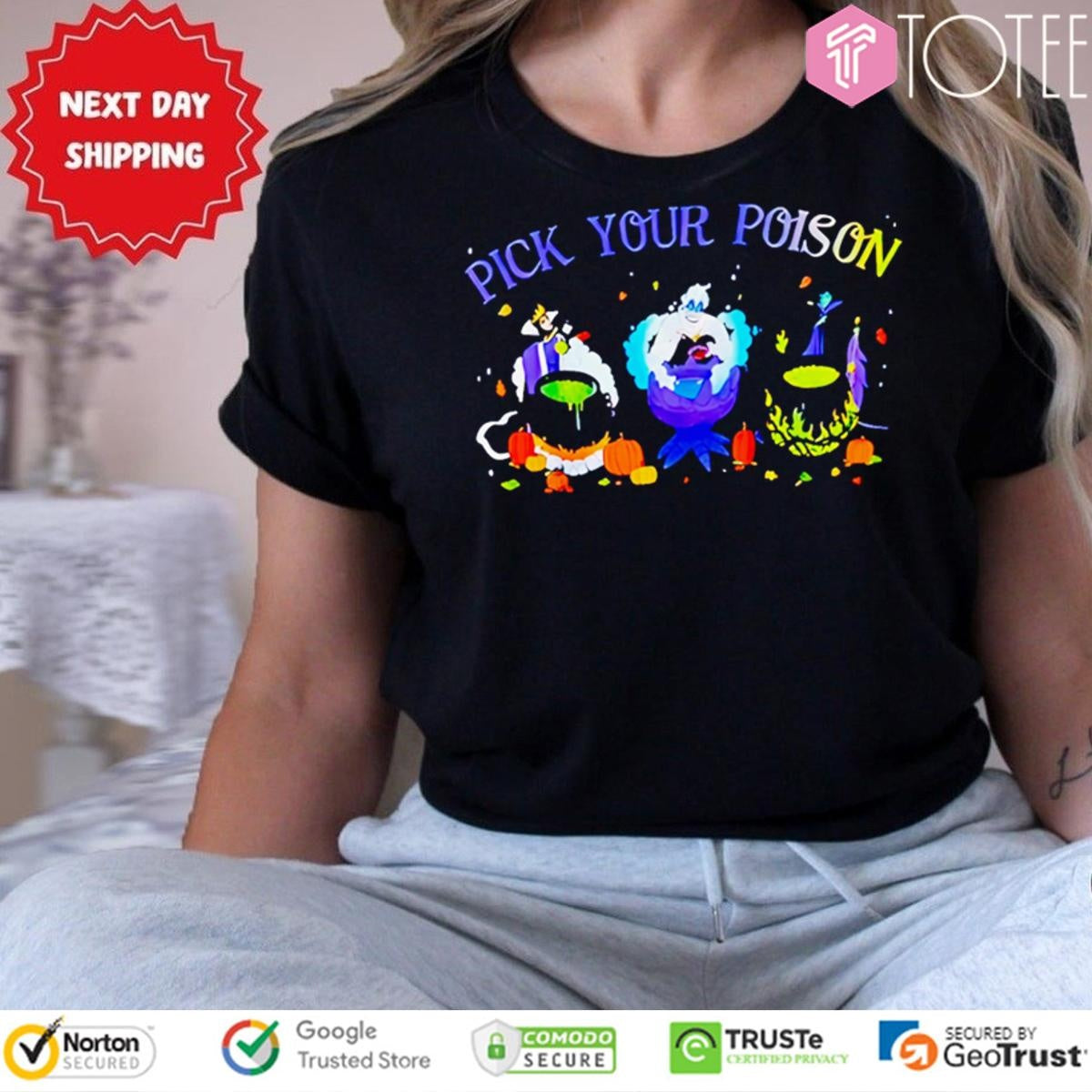 Pick Your Poison Disney Villains T-shirt