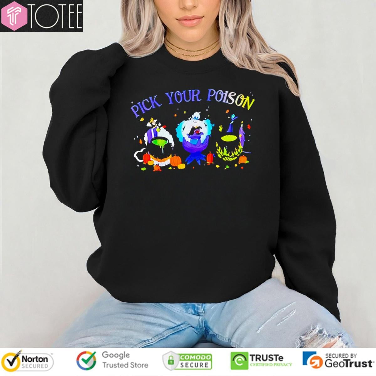 Pick Your Poison Disney Villains T-shirt
