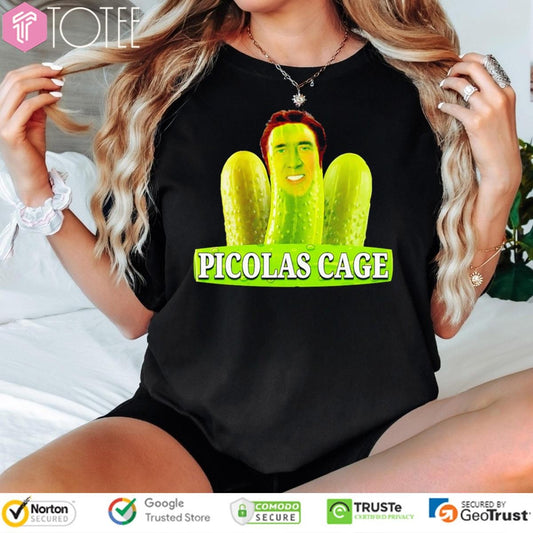 Picolas Cage Pickle Nicolas Cage T-shirt