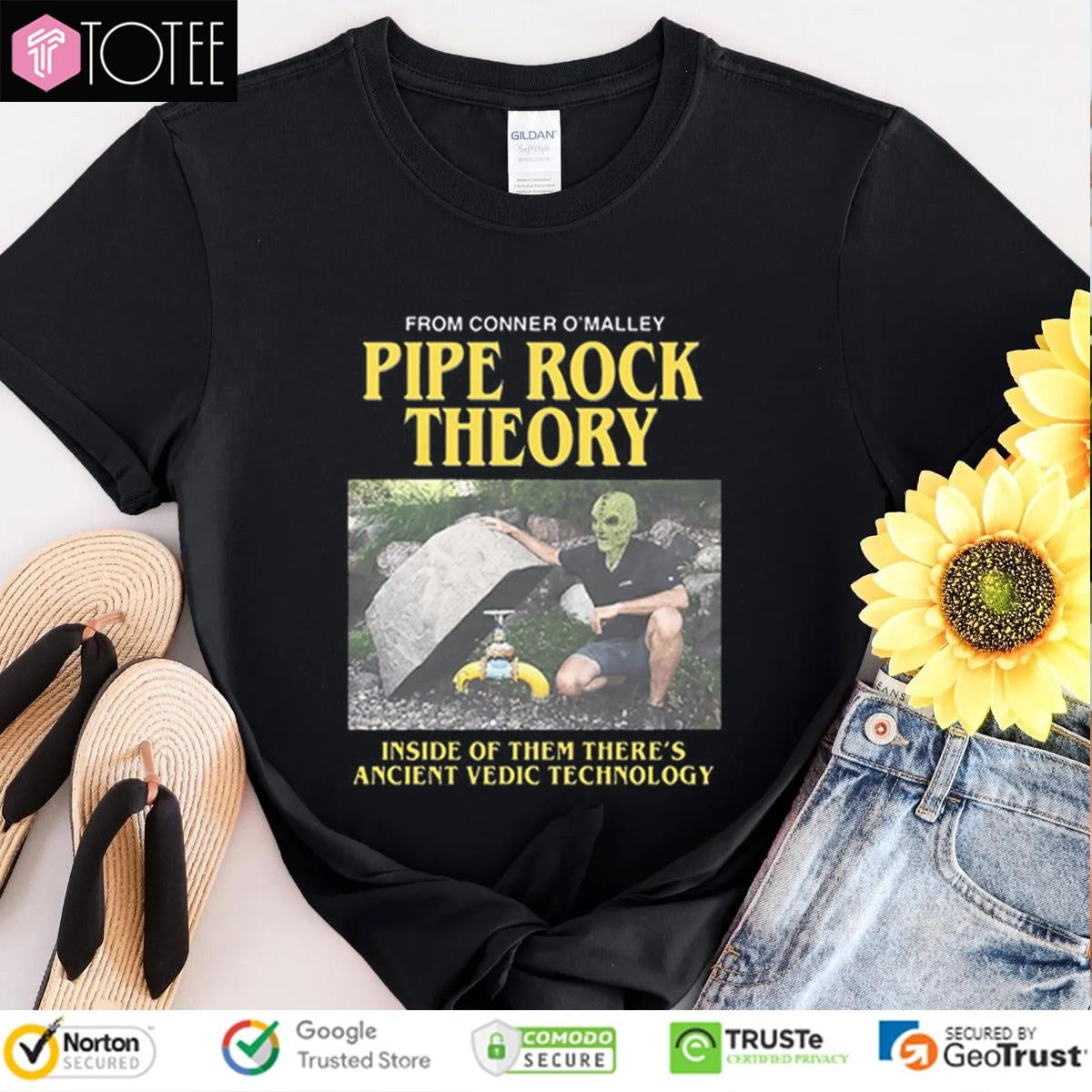 Pipe Rock Theory Inside Of Them Theres Ancient Vedic Technology T-shirt