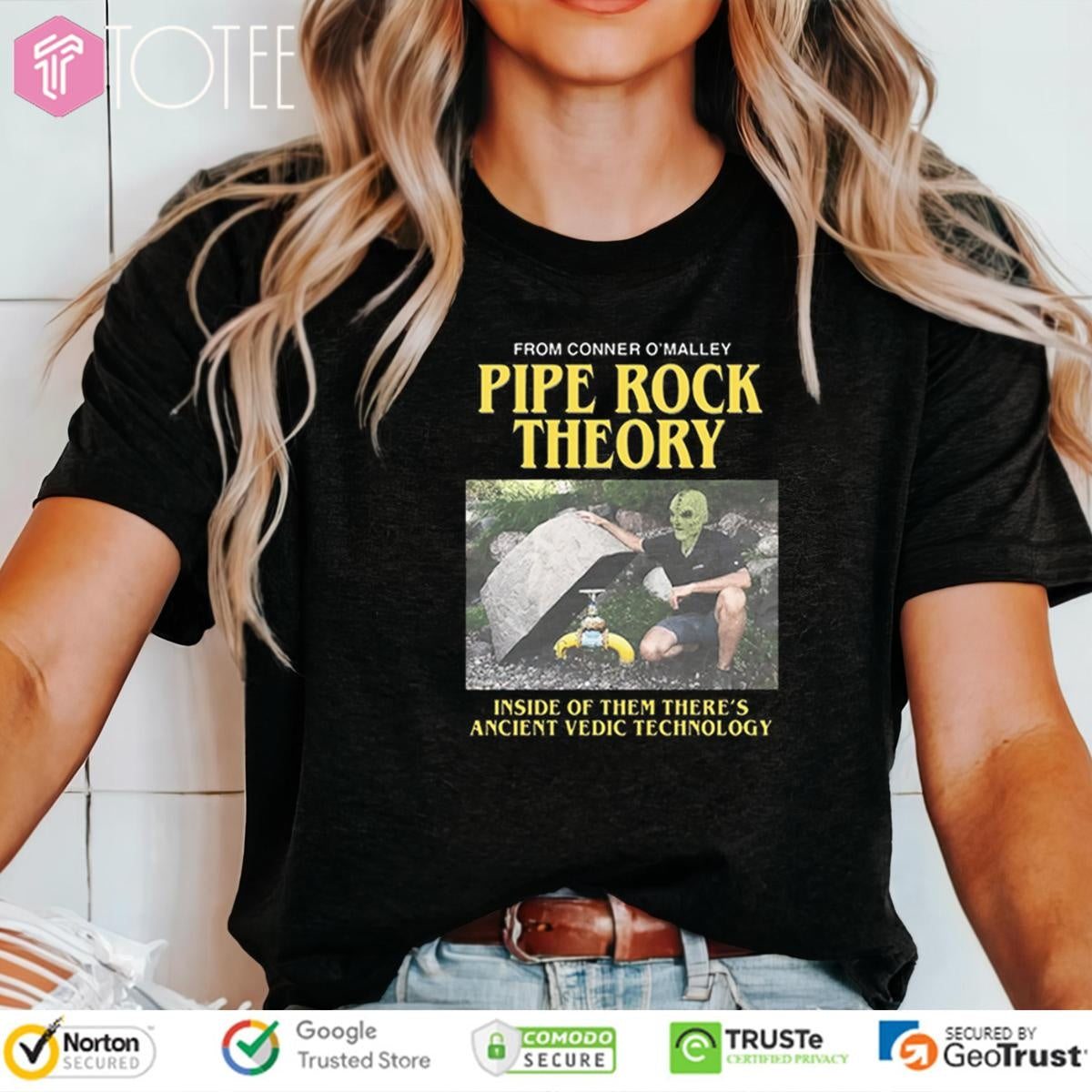 Pipe Rock Theory Inside Of Them Theres Ancient Vedic Technology T-shirt