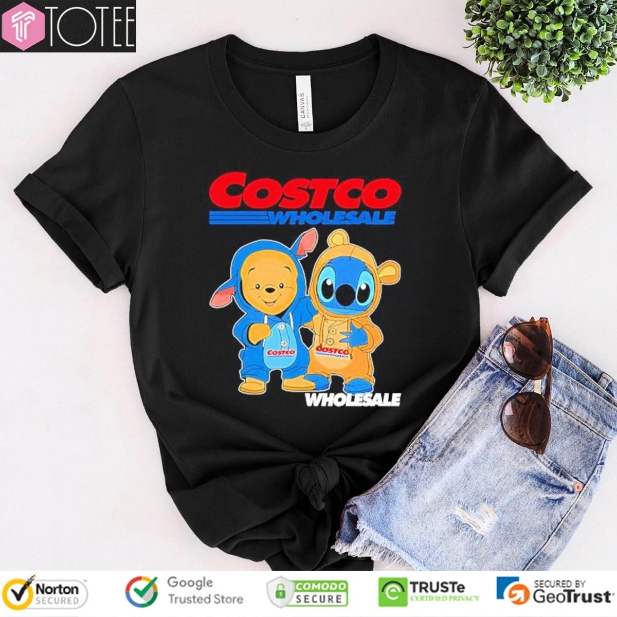 Pooh And Stitch Costco Wholesale T-shirt