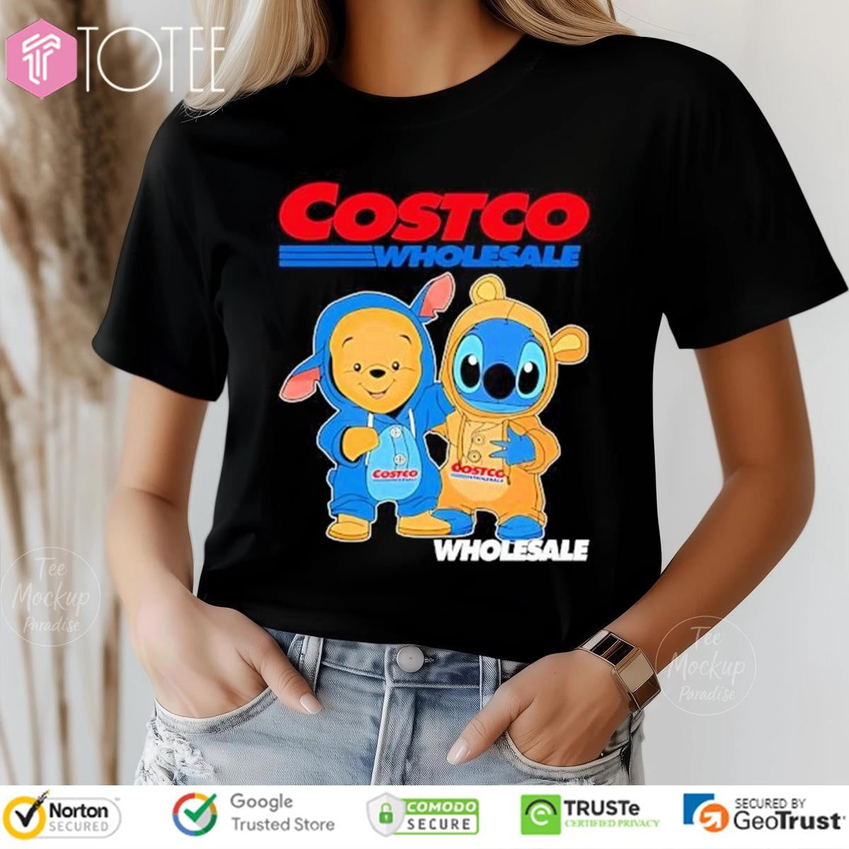 Pooh And Stitch Costco Wholesale T-shirt