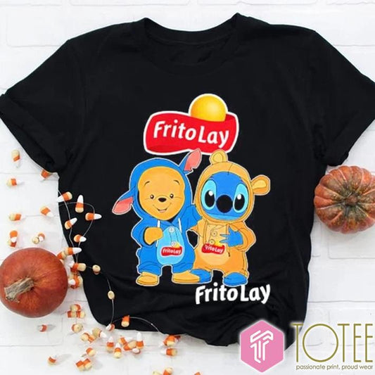 Pooh And Stitch Fritolay T-shirt