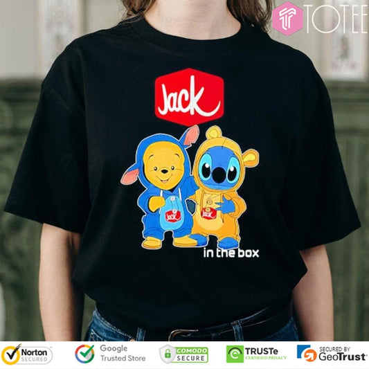 Pooh And Stitch Jack In The Box T-shirt