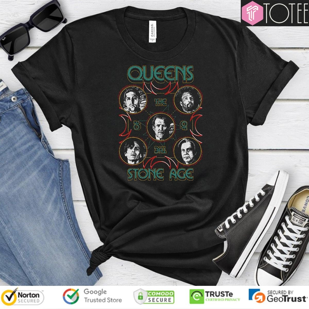 Queens Of The Stone Age Rock Band You Feral Or Tame T-shirt