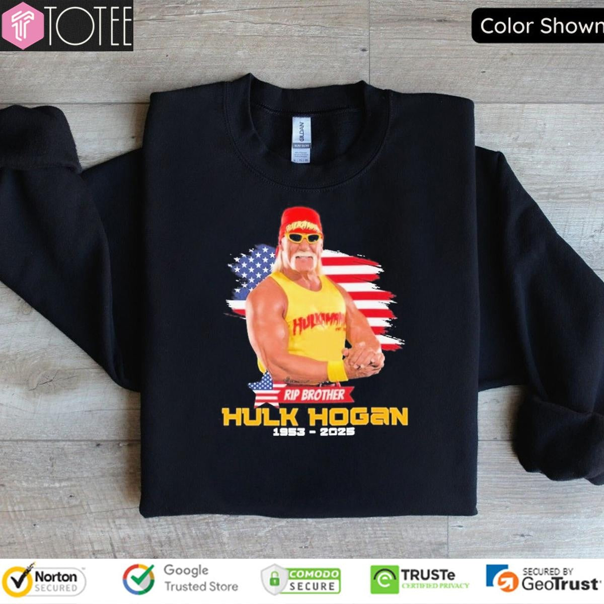 R.I.P Brother Hulk Hogan Legend 1953-2025 T-shirt