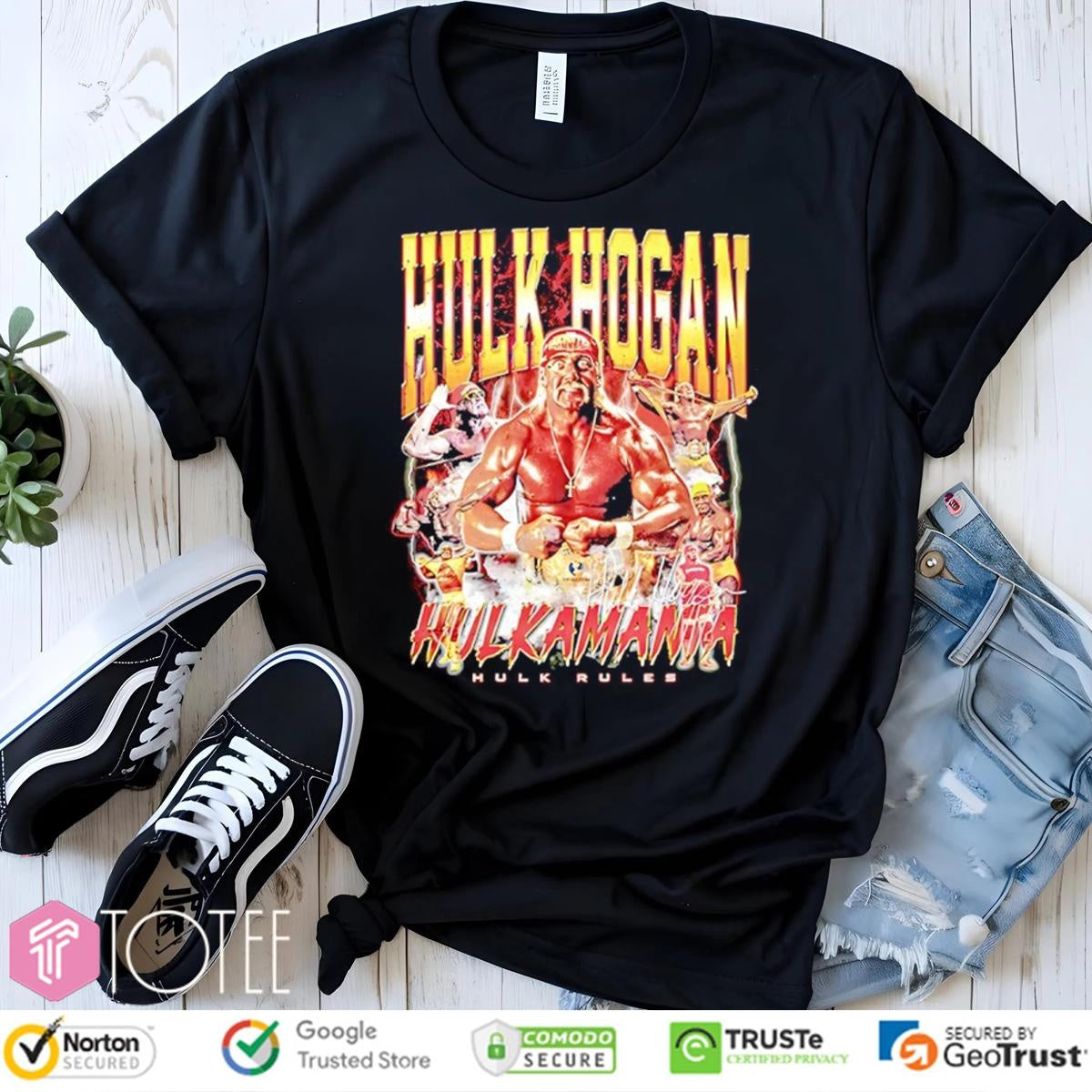 R.I.P Hulk Hogan 1953-2025 Hulkamania Hulk Rules Bootleg T-shirt
