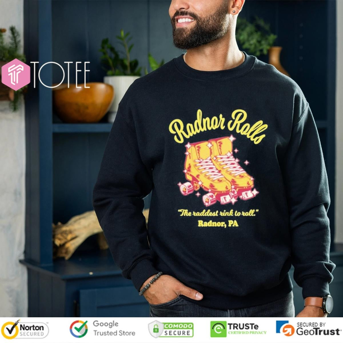 Radnor Rolls The Raddest Rink To Roll Radnor Pa T-shirt