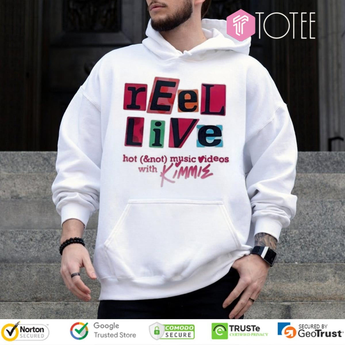 Reel Live Hot And Not Music Videos With Kimmie T-shirt