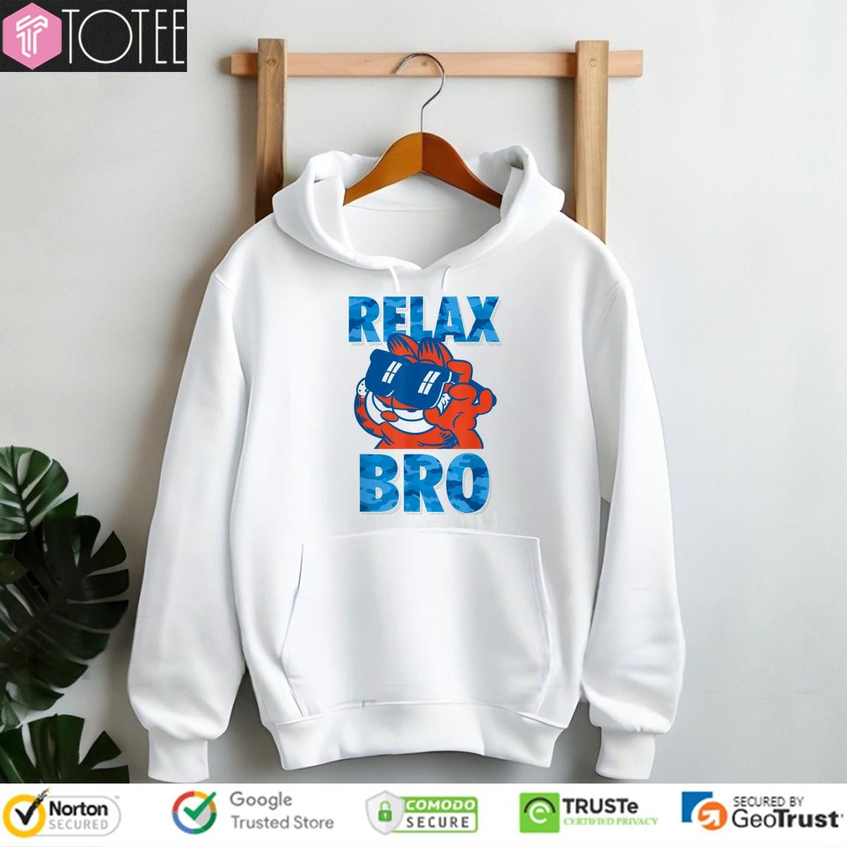 Relax Bro Garfield X Detroit Tigers T-shirt