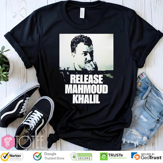 Release Mahmoud Khalil T-shirt