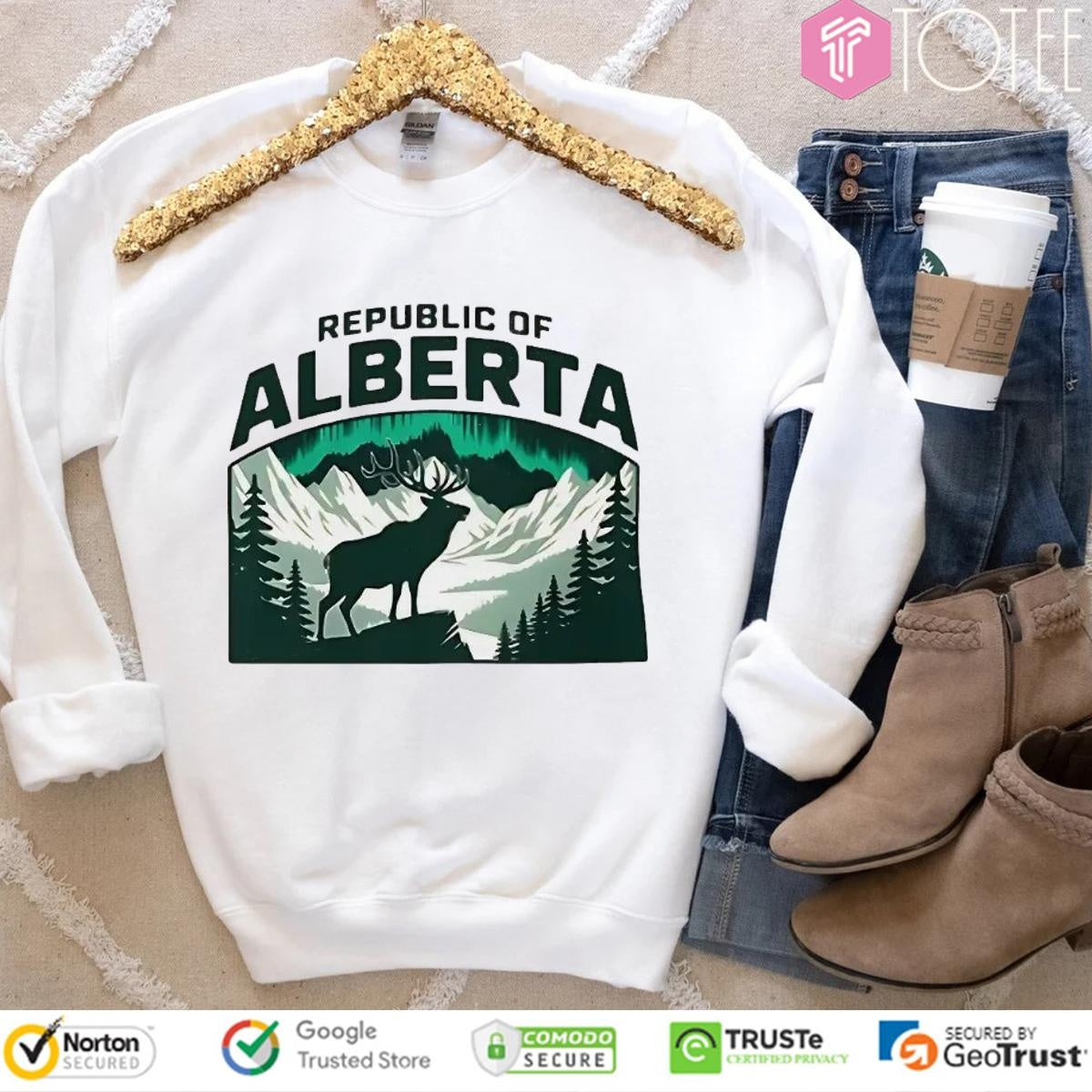 Republic Of Alberta Canada T-shirt
