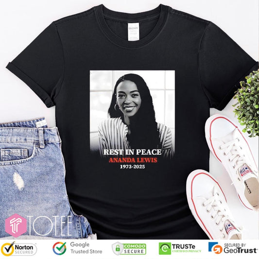 Rest In Peace Ananda Lewis 1973-2025 T-shirt