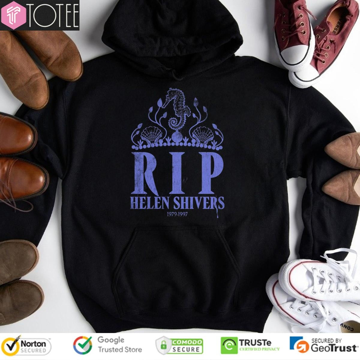 Rest In Peace Helen Shivers 1979-1997 Croaker Queen T-shirt