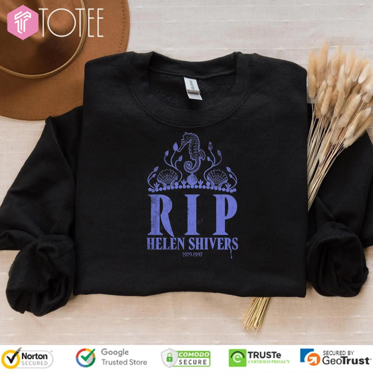 Rest In Peace Helen Shivers 1979-1997 Croaker Queen T-shirt