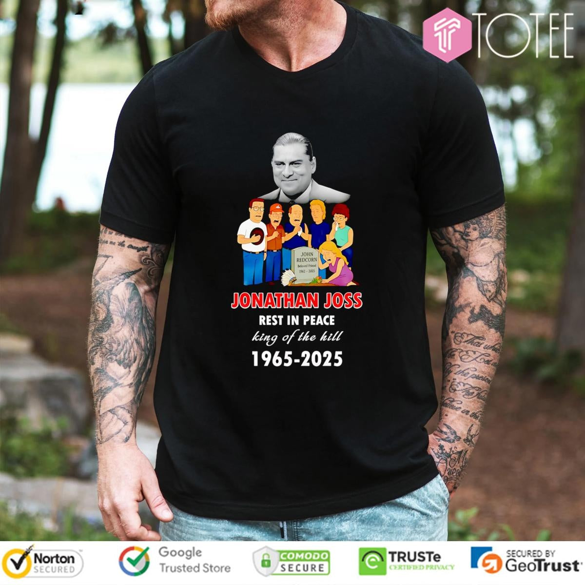 Rest In Peace Jonathan Joss 1965-2025 King Of The Hill T-shirt
