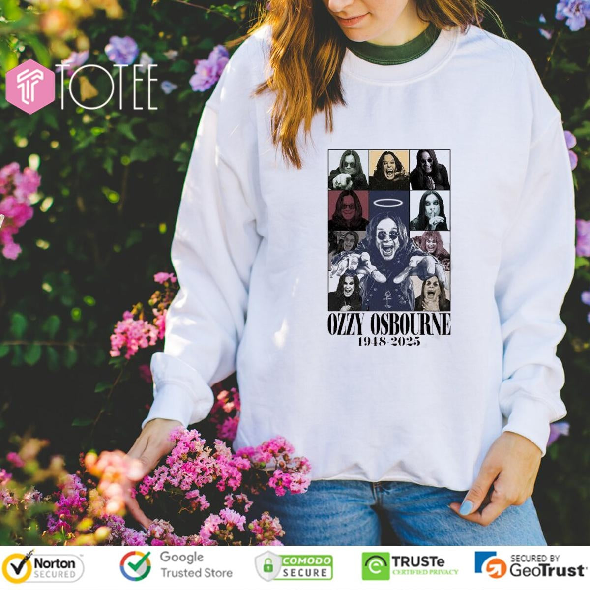 Rest In Peace Ozzy Osbourne 1948-2025 Ver Eras Tour T-shirt