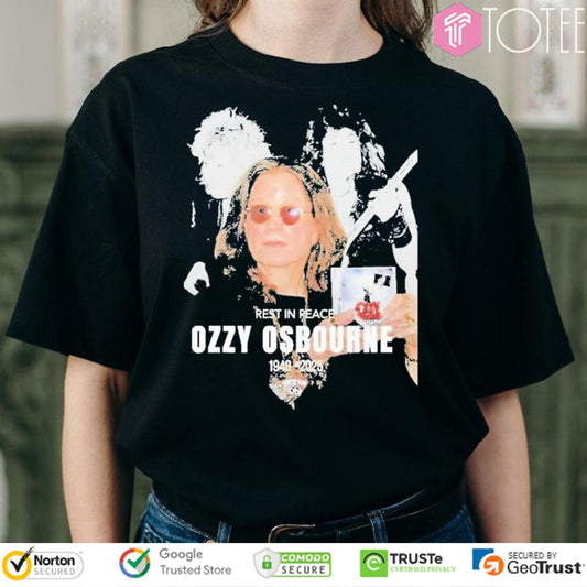 Rest In Peace Ozzy Osbourne 1948-2025 Vintage T-shirt