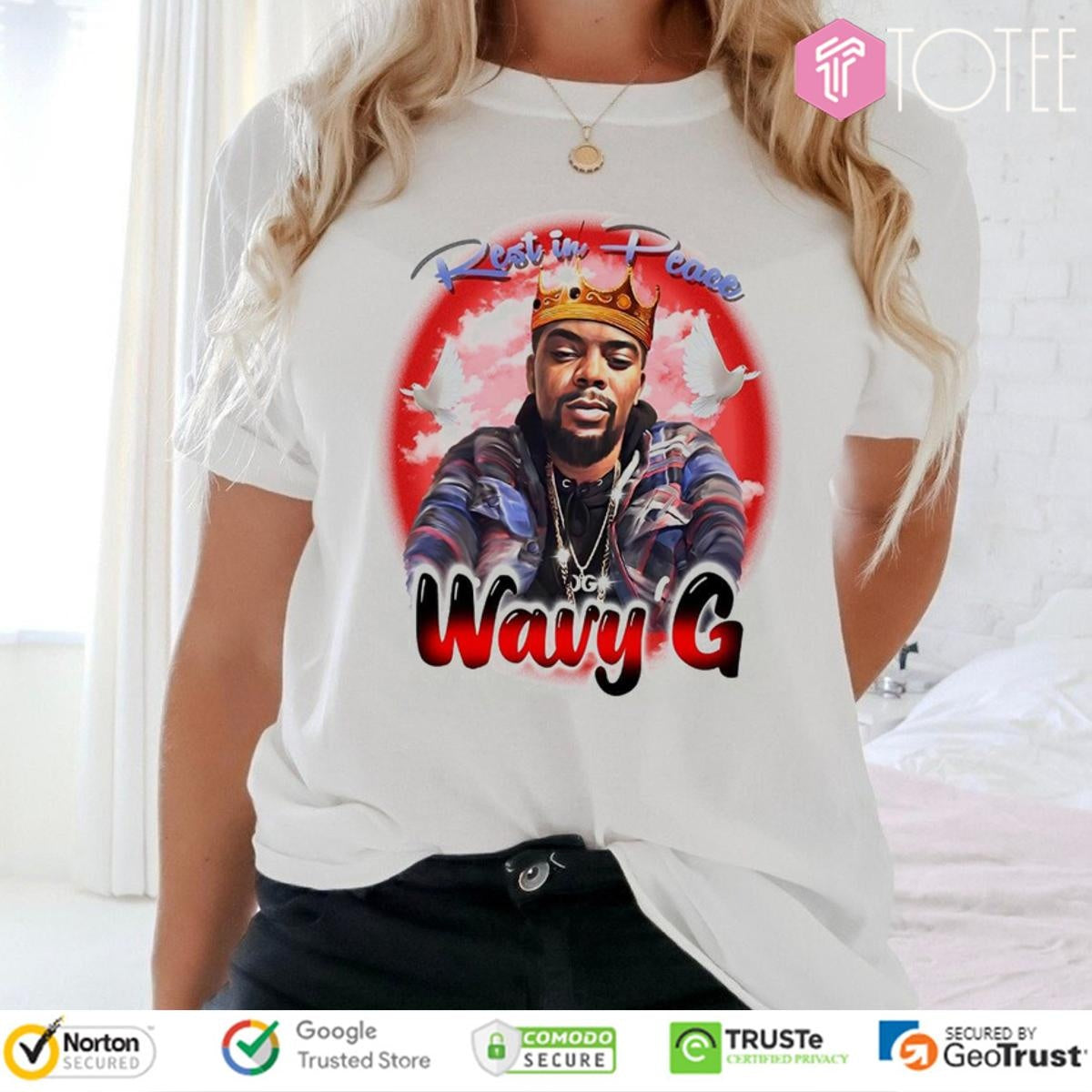 Rest In Peace Wavy G T-shirt