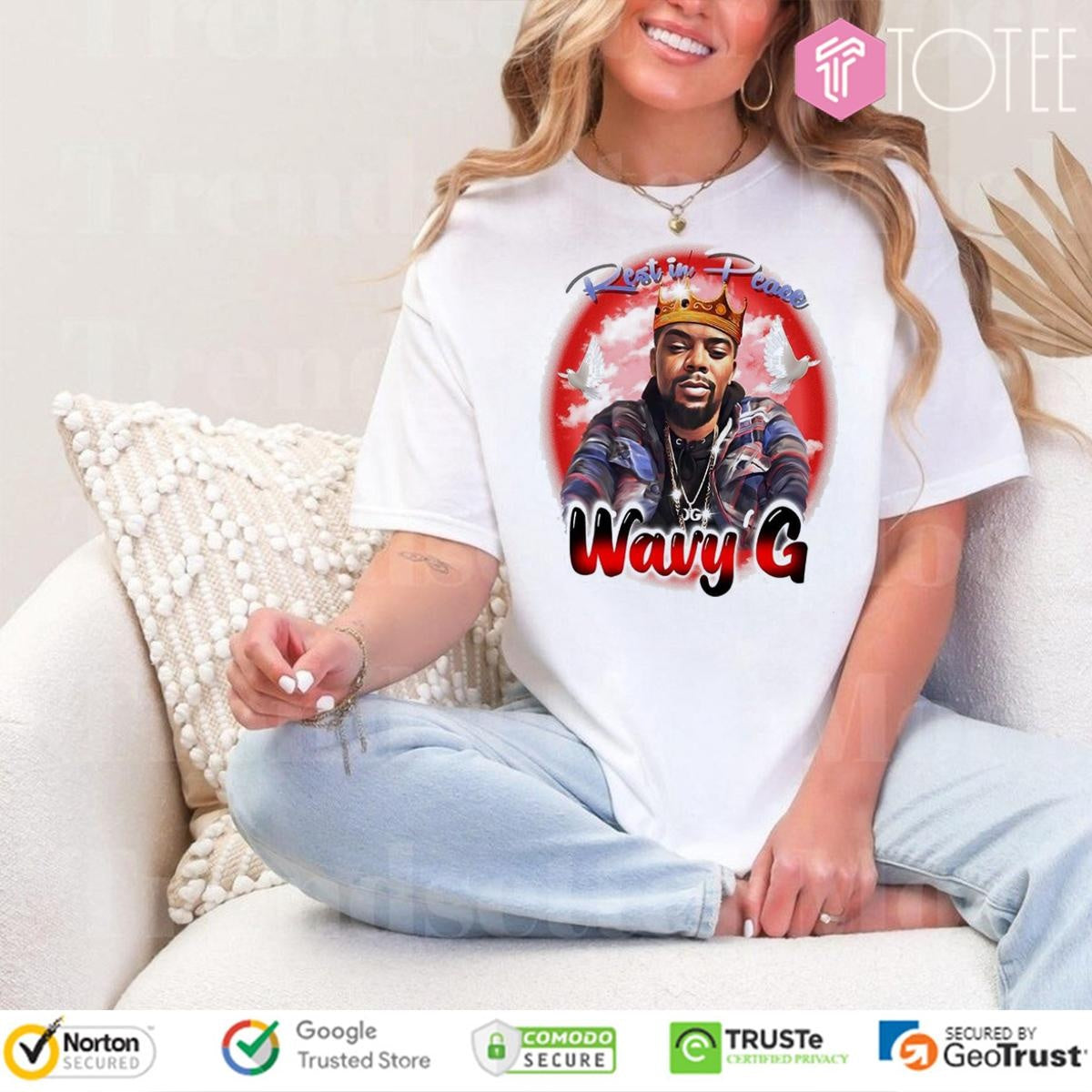 Rest In Peace Wavy G T-shirt