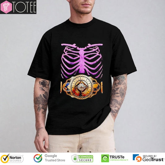 Rib Cage Dominik Mysterio Wwe Champion T-shirt