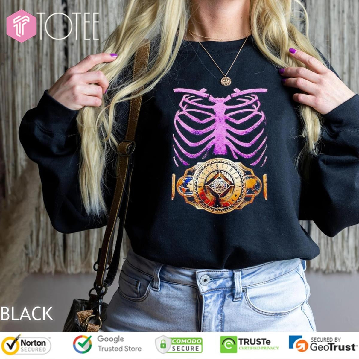 Rib Cage Dominik Mysterio Wwe Champion T-shirt