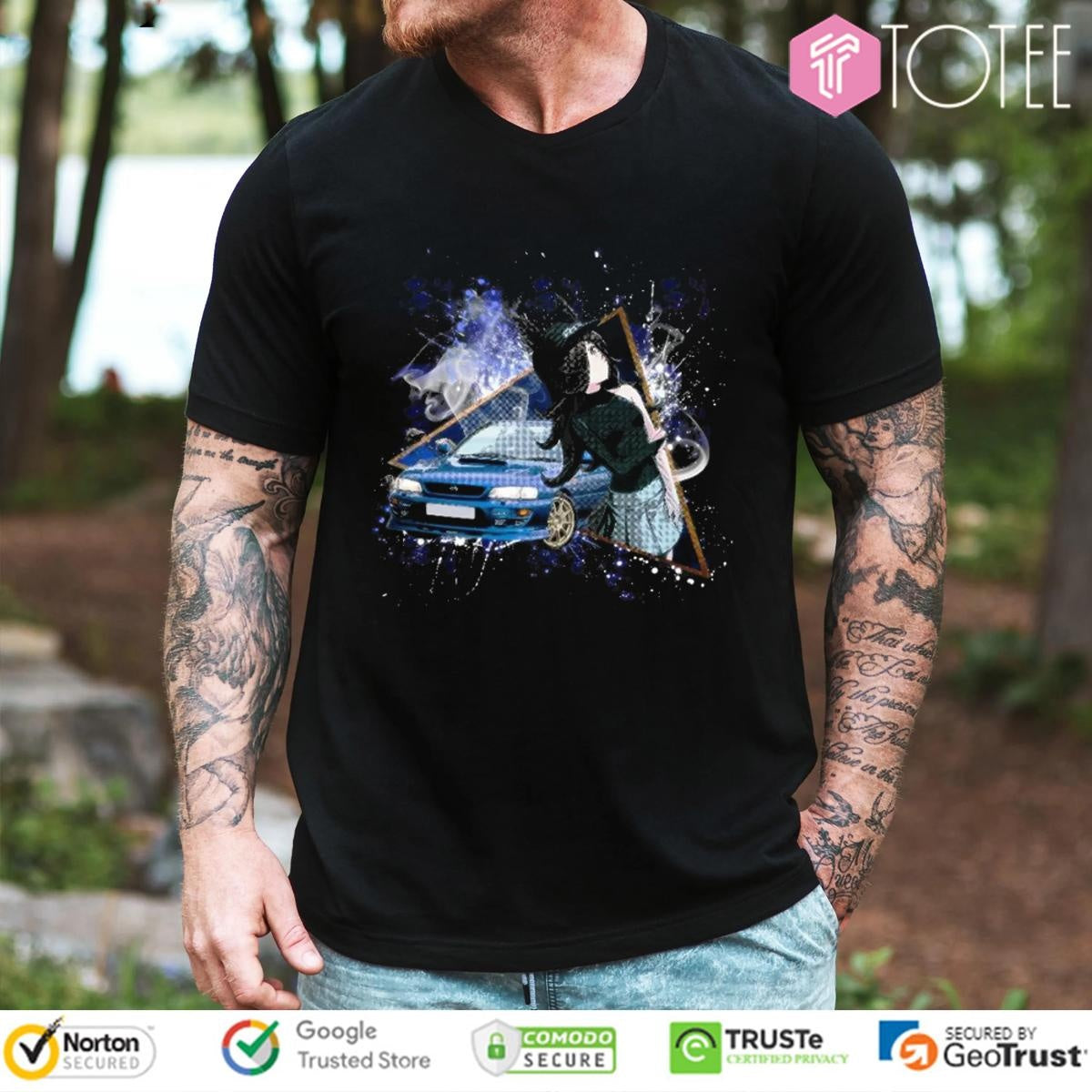 Rice Shower Uma Musume Pretty Derby Subaru Impreza Anime T-shirt