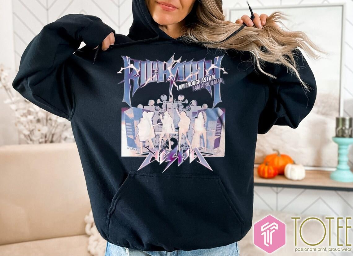 Richman Aespa I Am Enough As I Am I Am A Rich Man T-shirt