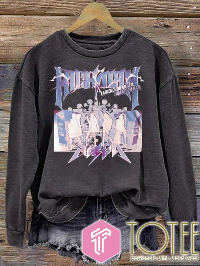 Richman Aespa I Am Enough As I Am I Am A Rich Man T-shirt