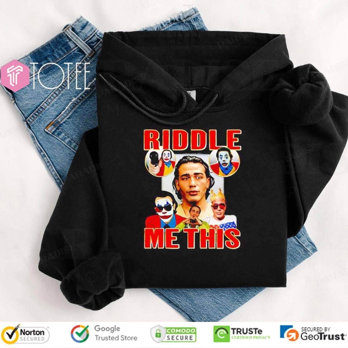 Riddle Me This Clown Parody Joker T-shirt