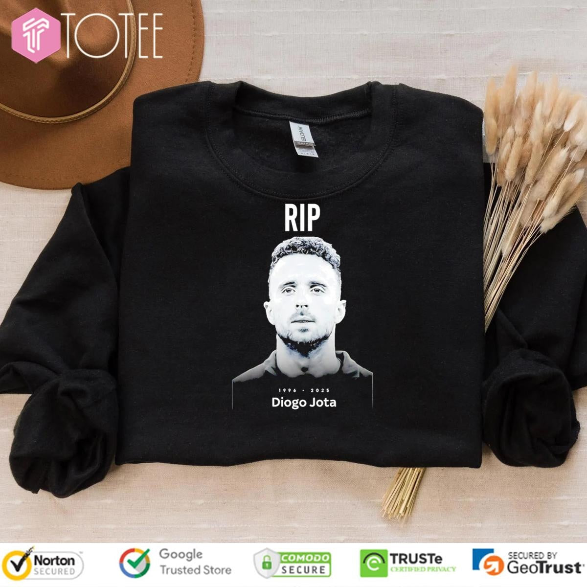 Rip Diogo Jota 1996-2025 Liverpool Fc T-shirt