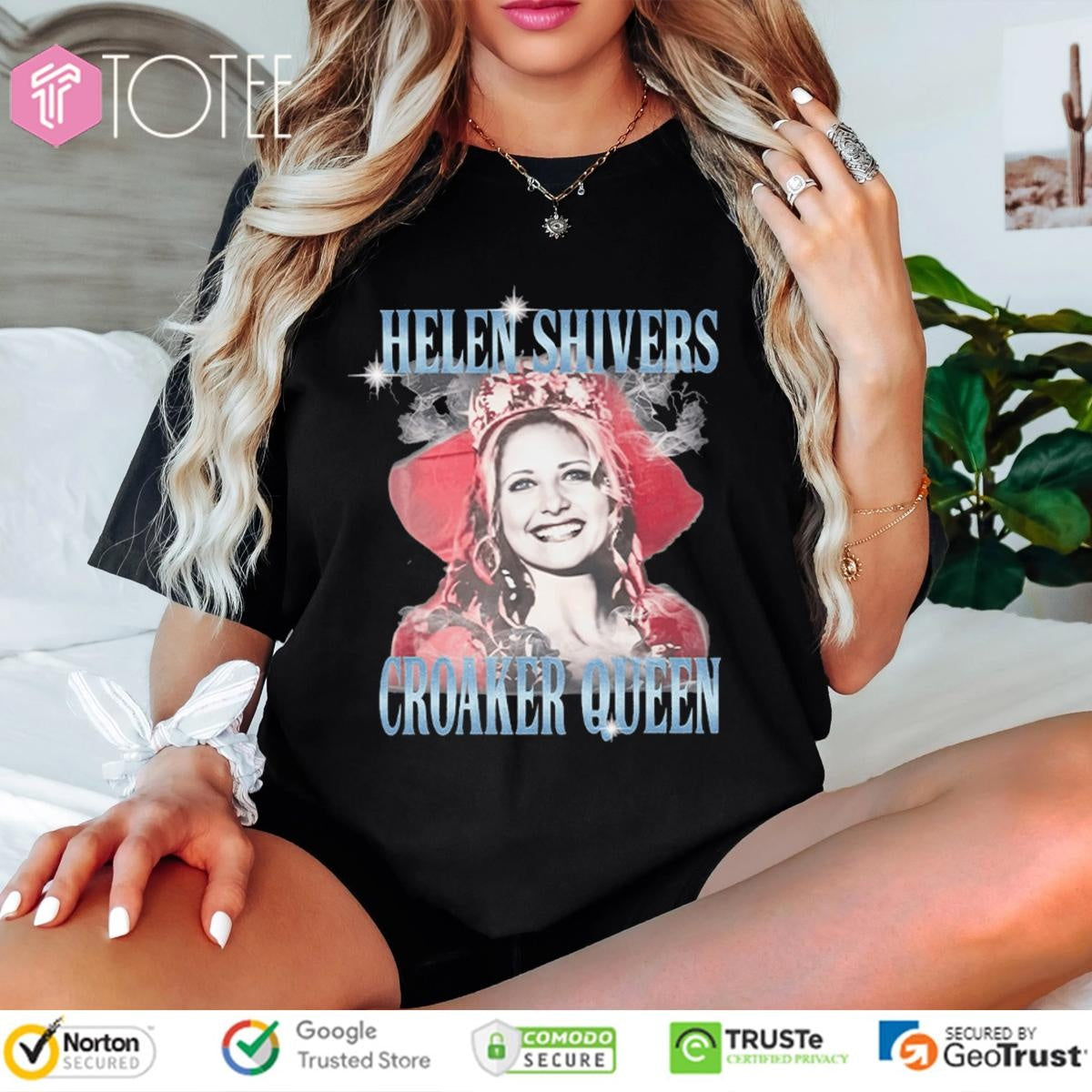 Rip Helen Shivers Croaker Queen Last Summer T-shirt